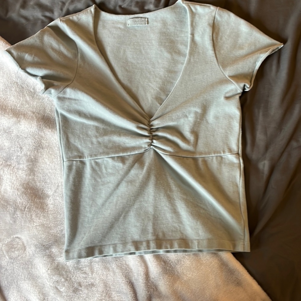mint green tee